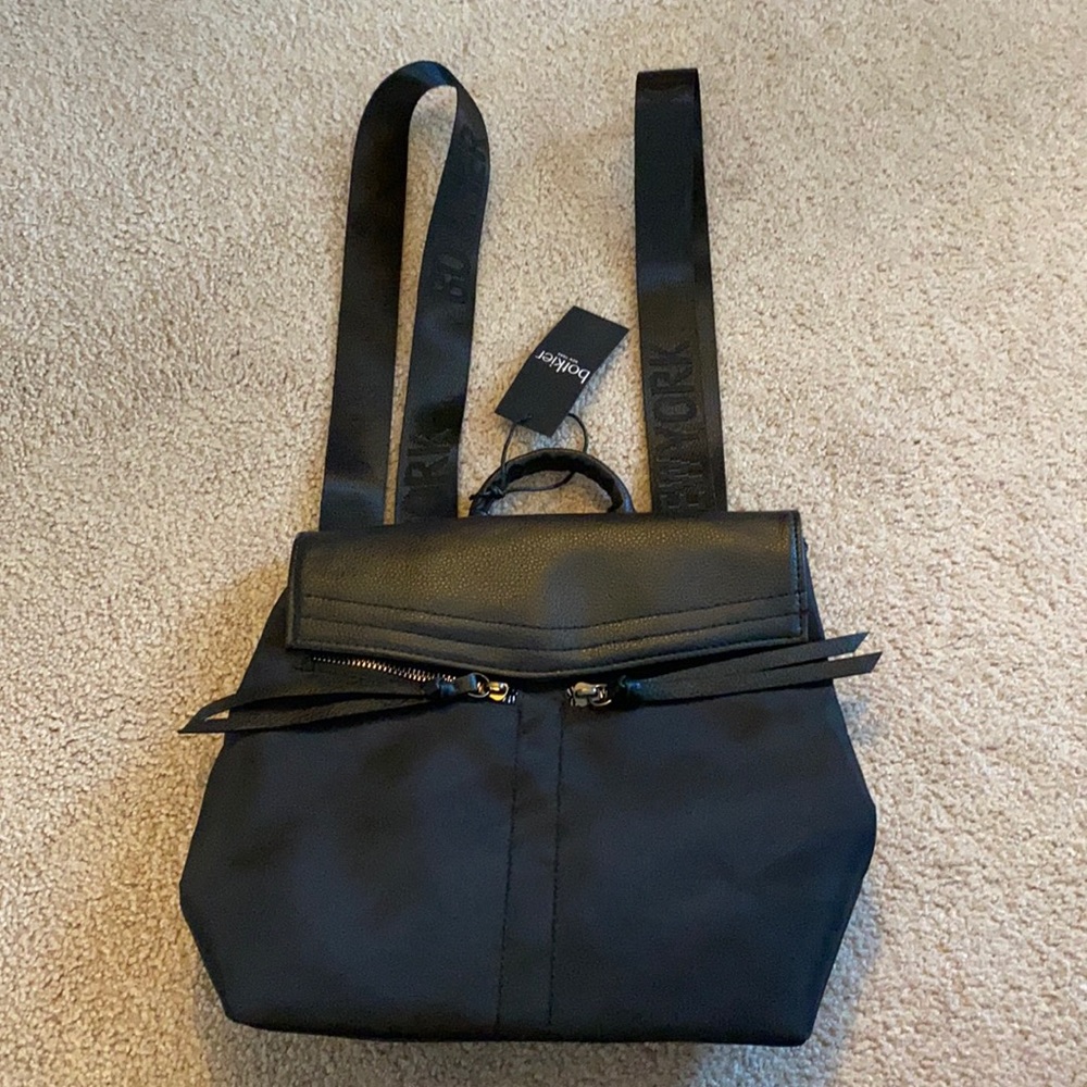 Botkier NY Backpack Tote Bag Black New w Tags
